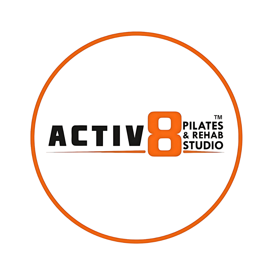 Activ8 Pilates Studio Round Logo